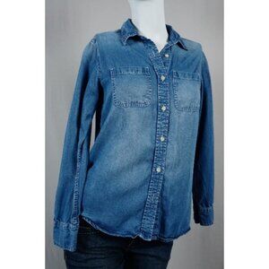 Mossimo Supply Co. Women’s Boyfriend Fit Denim Shirt Size XS